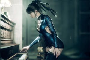 《劍星》PC版新服裝截圖 女主穿性感旗袍展示好身材