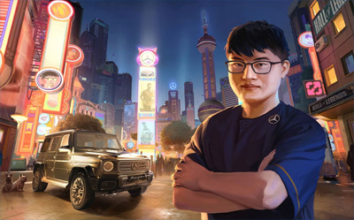 Mercedes-Benz為《英雄聯(lián)盟》選手Uzi送上定制純電大G