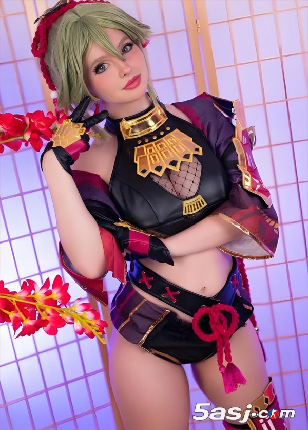 歐美Coser Mikomin游戲人物美照：小姐姐可是號稱Cosplay界女菩薩
