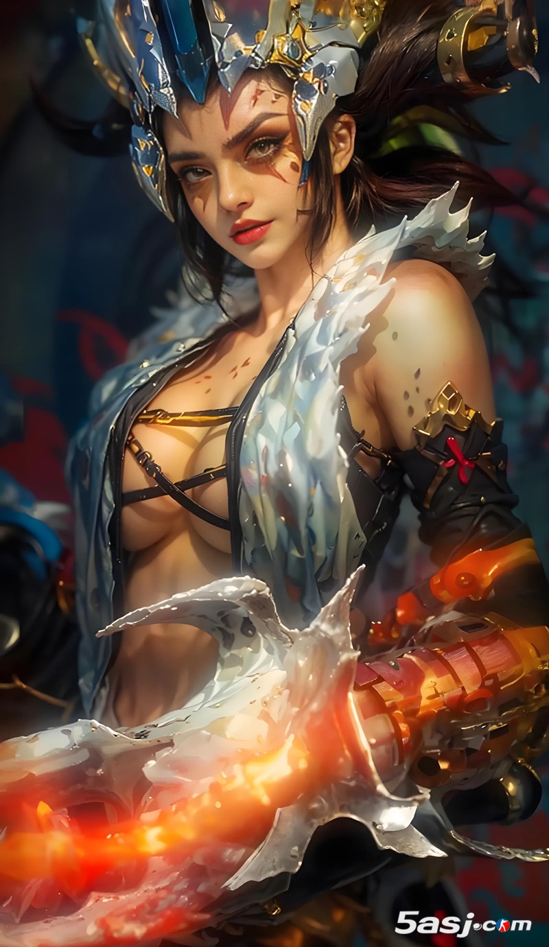 AI繪制的LOL美女角色欣賞：如何重塑英雄聯(lián)盟的美學(xué)表達？