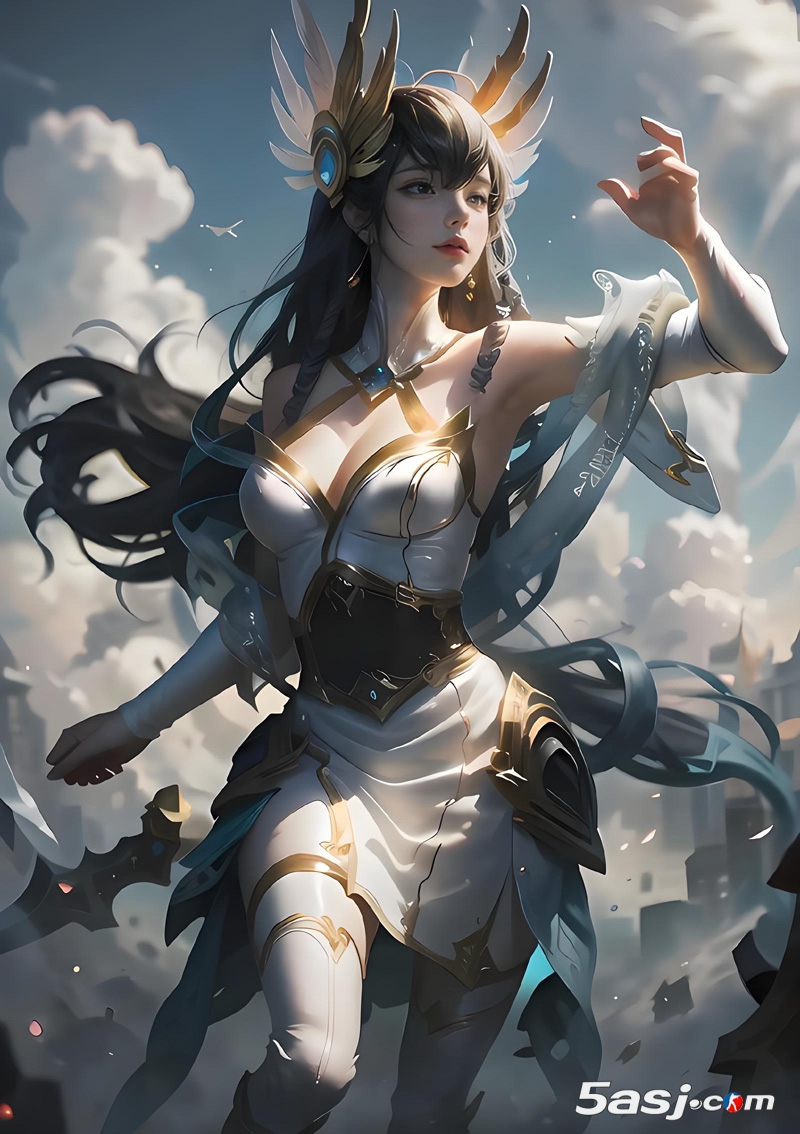 AI繪制的LOL美女角色欣賞：如何重塑英雄聯(lián)盟的美學(xué)表達？