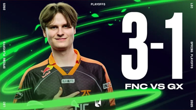 FNC vs GX賽后速報(bào)：老牌豪門3-1晉級(jí) 沖擊MSI名額之路開啟
