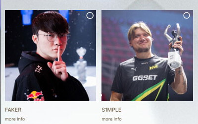 s1mple/ZywOo/coldzera入圍Esports Awards十年最佳PC選手提名 CS傳奇對(duì)決Faker
