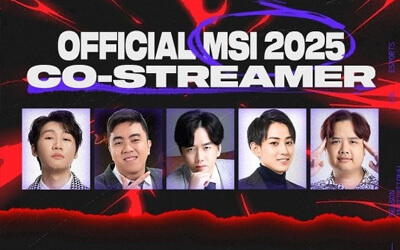 2025 MSI二路解說陣容公布 Smeb Wolf加盟 德云色Let