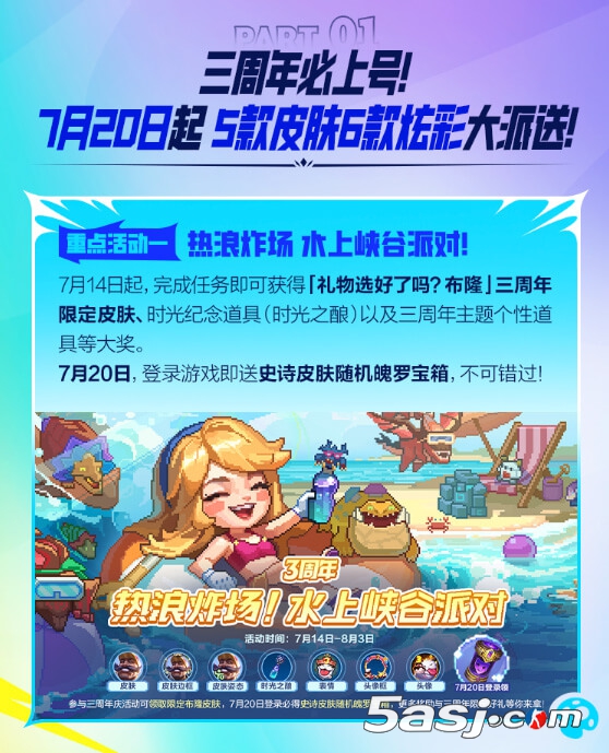 3周年狂歡：王俊凱空降！LOL手游送全皮膚+金克絲臻寶，新英雄巴德/維克茲