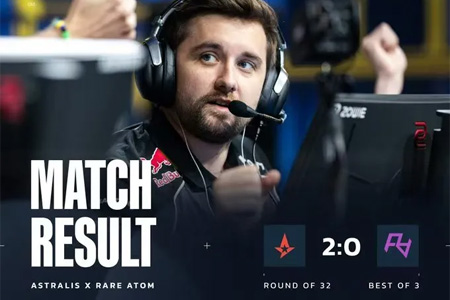 BLAST賞金賽S2戰(zhàn)報(bào)：Astralis 2-0 碾壓式晉級(jí)，RA遺憾止步
