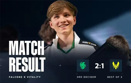 CS電競(jìng)世界杯（EWC）季軍賽：Falcons 2-1 Vitality，小蜜蜂百萬美金夢(mèng)碎！