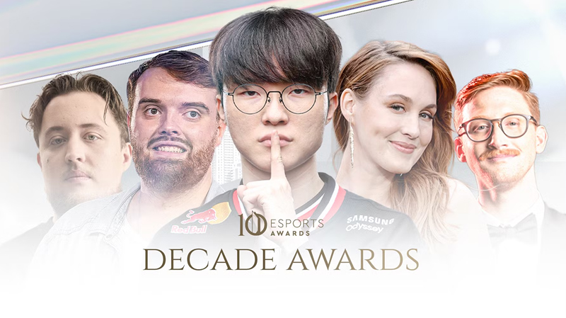 電競世界杯“十年大獎(jiǎng)”完整名單盛大揭曉：Faker、ZywOo等領(lǐng)銜，《英雄聯(lián)盟》入選