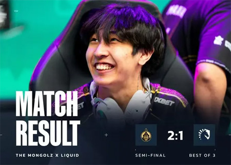 FISSURE裂變天地S2：戰(zhàn)無不勝！MongolZ 2-1 Liquid晉級決賽