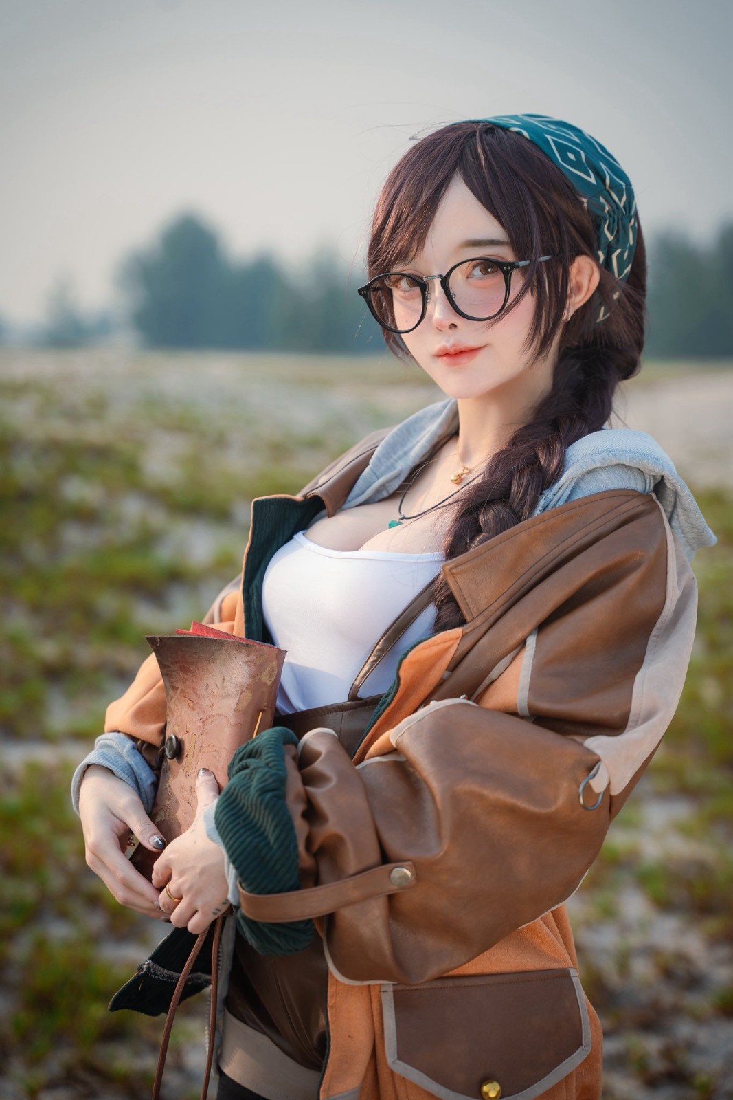 國外知名Coser Josette 分享Cos《怪物獵人：荒野》接待員阿爾瑪